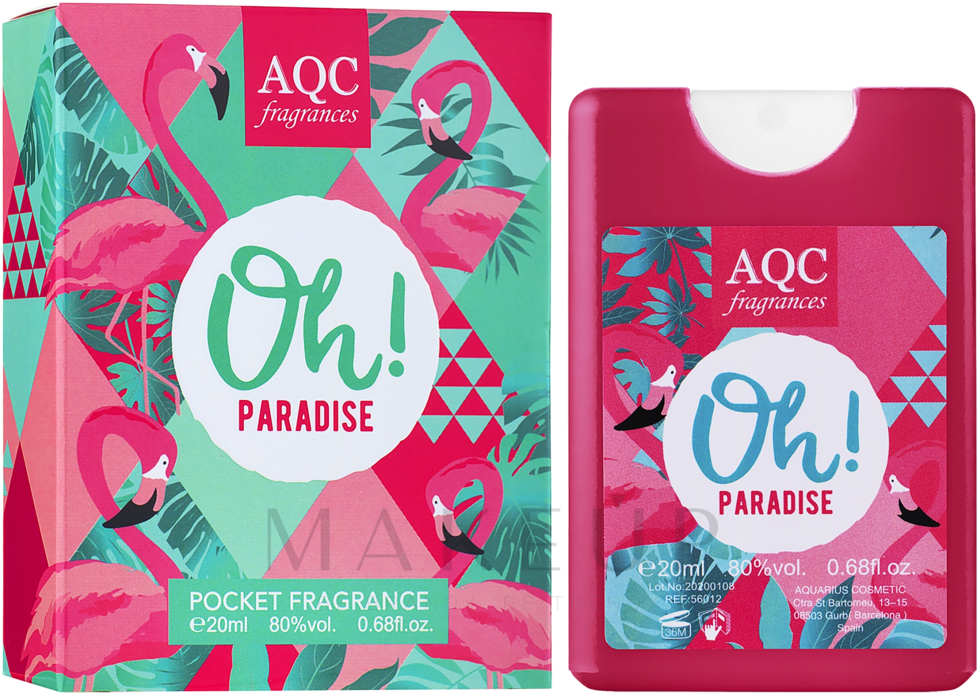 AQC Fragances Oh! Paradise - Eau de Toilette  — Bild 20 ml