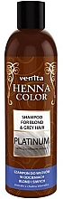 Pflegeshampoo für blondes, aufgehelltes und graues Haar - Venita Henna Color Platinum Shampoo — Bild N1