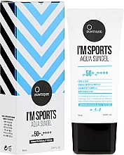 Düfte, Parfümerie und Kosmetik Erfrischende Sonnenschutzcreme SPF 50+ - Suntique I’m Sports Aqua Sungel SPF 50+