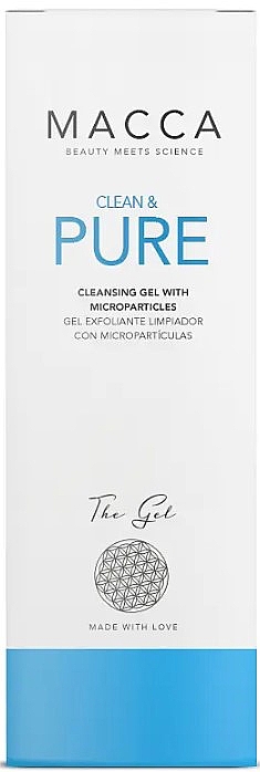 Gesichtsreinigungsgel mit Mikropartikeln - Macca Clean & Pure Cleansing Gel With Microparticles — Bild N2