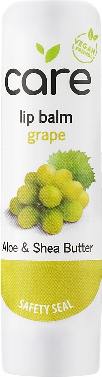 Lippenbalsam Weintrauben - Quiz Cosmetics Lip Balm Care Grape Aloe & Shea Butter — Bild N1