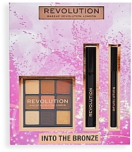 Make-up Set 3 St. - Makeup Revolution Into The Bronze Eye Set Gift Set — Bild N2