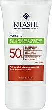 Düfte, Parfümerie und Kosmetik Sonnenschutzcreme für das Gesicht - Rilastil Sun System Spf50+ Acnestil