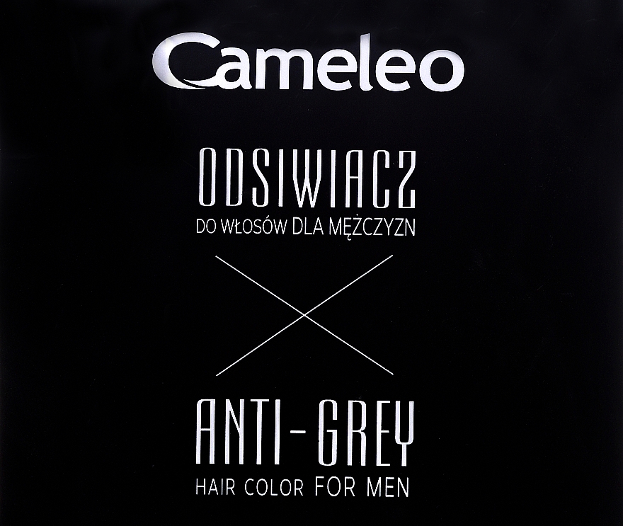 Anti-Grau Haarfarbe für Männer schwarz - Delia Cameleo Men Anti Grey Hair Color — Bild N4