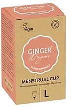 Düfte, Parfümerie und Kosmetik Menstruationstasse Größe L - Ginger Organic Menstrual Cup