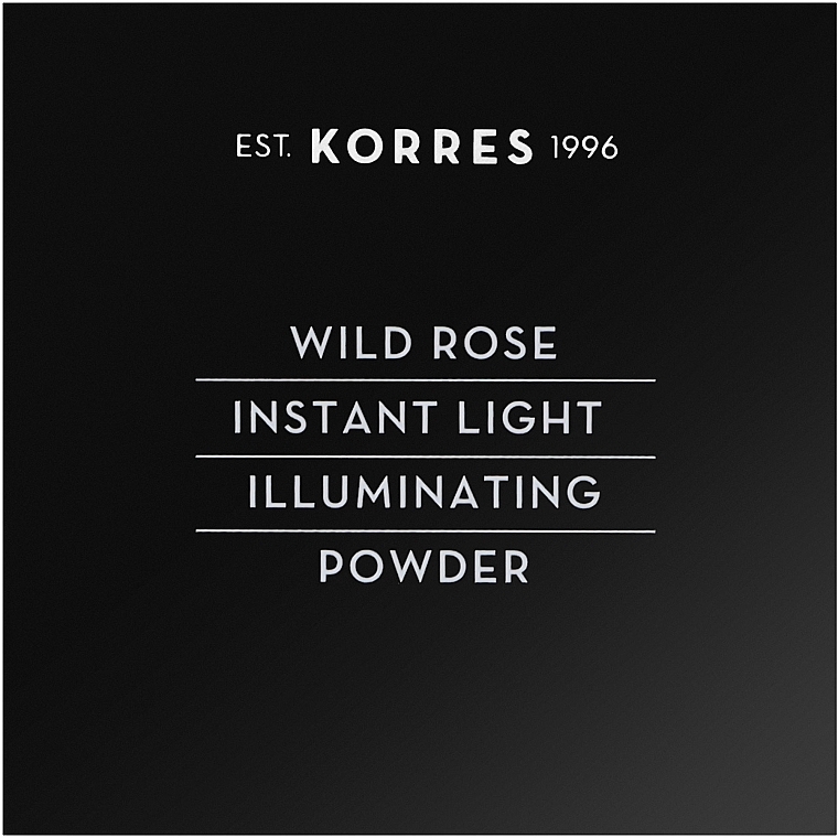 Puder-Highlighter mit Wildrosenöl - Korres Wild Rose Instant Light Illuminaring Power — Bild N2