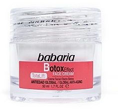 Straffende Gesichtscreme - Babaria Botox Effect Total Lift Face Cream — Bild N1