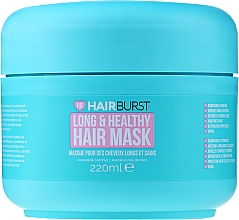 Düfte, Parfümerie und Kosmetik Pflegende Anti-Spliss Haarmaske für lange Haare - Hairburst Long And Healthy Hair Mask