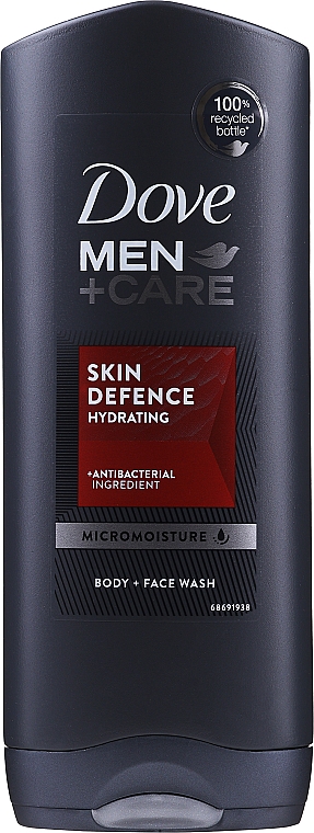 Antibakterielles Duschgel - Dove Men + Care Skin Defense — Bild N1