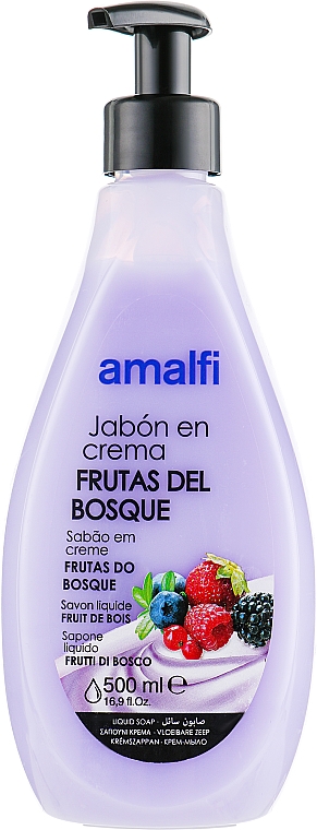 Handcreme-Seife Früchte des Waldes - Amalfi Liquid Soap — Bild N1