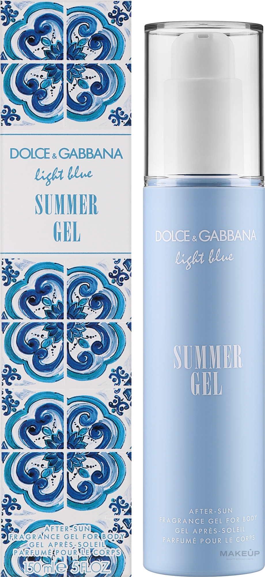 Dolce & Gabbana Light Blue Pour Homme Summer Gel - Körpergel — Bild 150 ml