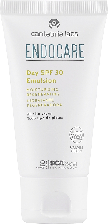 Creme-Emulsion für das Gesicht - Cantabria Labs Endocare Day SPF 30 — Bild N1