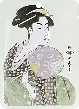 Düfte, Parfümerie und Kosmetik Tuchmaske für das Gesicht mit Gelée Royale und japanischer Kirschblüte - Mitomo Royal Jelly Cherry Blossom Facial Essence Mask