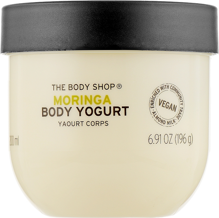 Körperjoghurt für normale bis trockene Haut mit Moringa-Extrakt - The Body Shop Body Yogurt Moringa — Bild N1