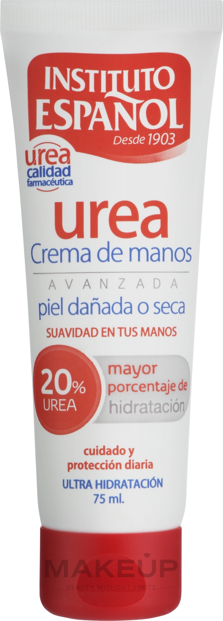 Regenerierende und glättende Handcreme mit Harnstoff - Instituto Espanol Urea Hand Cream — Foto 75 ml