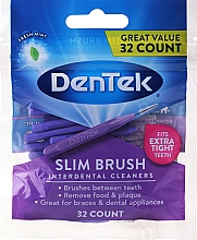 Düfte, Parfümerie und Kosmetik Interdentalbürsten - DenTek Slim Brush Cleaners Ultra Thin Tapered