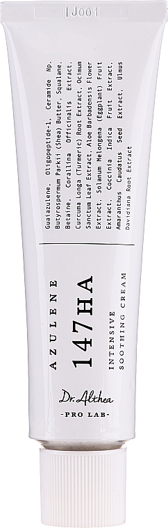 Beruhigende Gesichtscreme mit Azulen - Dr. Althea Pro Lab Azulene 147HA Intensive Soothing Cream — Bild N1