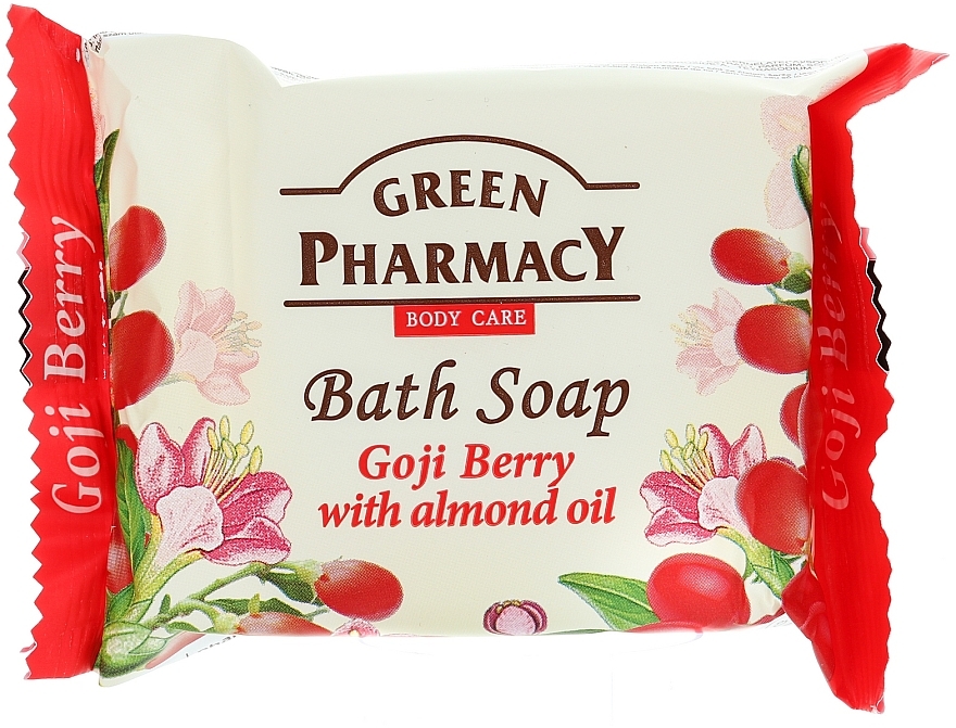 Seife mit Goji-Beere und Mandelöl - Green Pharmacy — Bild N1