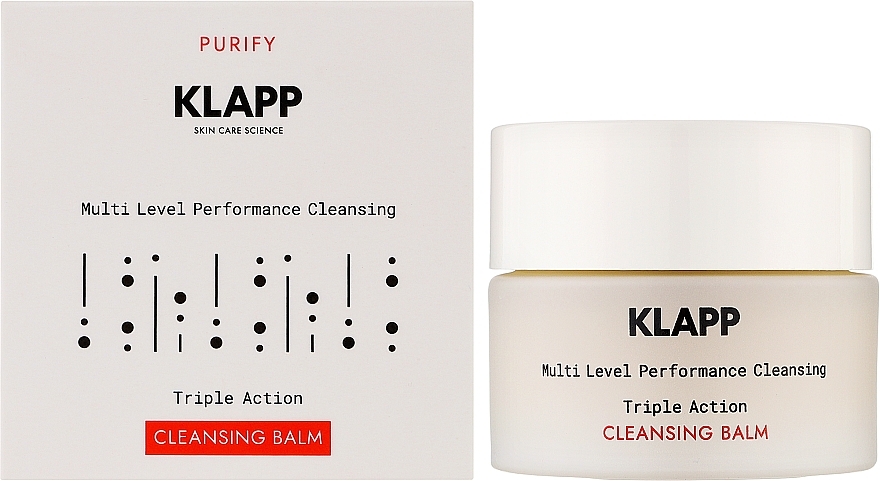 Reinigender Gesichtsbalsam - Klapp Multi Level Performance Triple Action Cleansing Balm — Bild N2