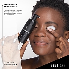 Wimpern- und Augenbrauenshampoo - Nanolash Lash & Brow Shampoo — Bild N4