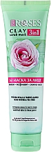 Düfte, Parfümerie und Kosmetik 3in1 Gesichtsmaske mit Rosenwasser und Tee Baum - Nature Of Agiva Roses Green Clay 3 In 1 Scrub Mask