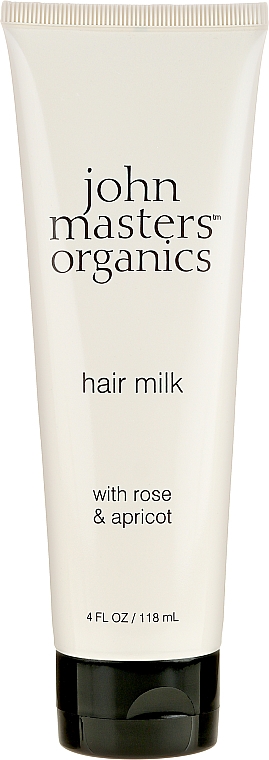 Anti-Spliss Haarmilch Aprikose und Rosen - John Masters Organics Hair Milk Rose & Apricot — Bild N1