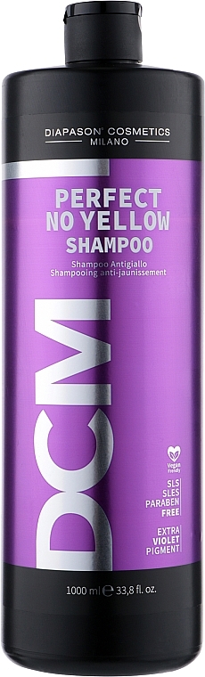 Shampoo gegen Gelbstich - DCM Perfect No Yellow Shampoo — Bild N2