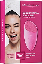 Düfte, Parfümerie und Kosmetik Elektrische Gesichtsreinigungsbürste rosa - Dermofuture Sonic Cleaner