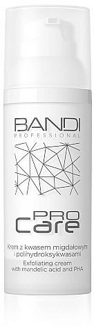 GESCHENK! Exfolierende Gesichtscreme mit Mandel- und PHA-Säuren - Bandi Professional Pro Care Exfoliating Cream With Mandelic Acid And Polyhydroxy Acids (Mini) — Bild N2