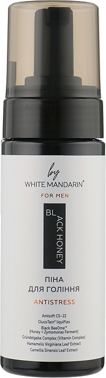 Rasierschaum - White Mandarin For Men Black Honey Antistress — Bild N1