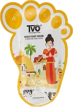 Fußmaske mit Milchextrakt - TVO Milk Foot Mask — Bild N1