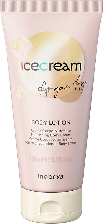 Körperlotion mit Arganöl - Inebrya Ice Cream Argan Age Body Lotion — Bild N1