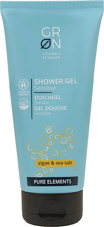 Duschgel mit Algen und Meersalz für empfindliche Haut - GRN Alga & Sea Salt Shower Gel — Bild N1