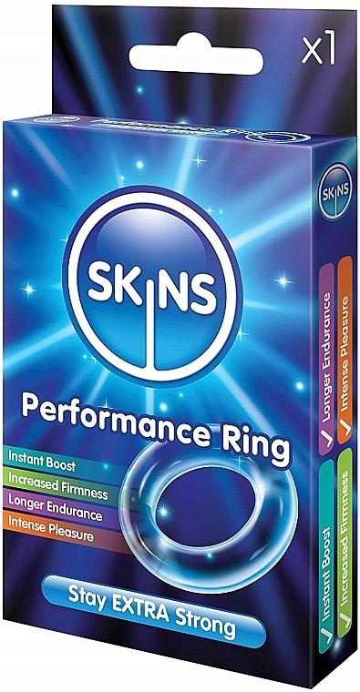 Erektionsring aus Gummi - Skins Performance Ring — Bild N1