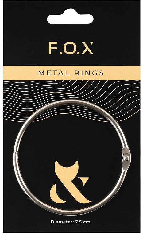 Metallringe 7.5 mm - F.O.X Metal Rings — Bild N1