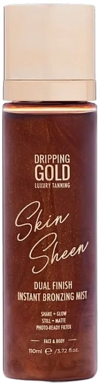 Bräunendes Körperspray - Sosu by SJ Dripping Gold Skin Sheen Dual Finish Instant Bronzing Mist  — Bild N1