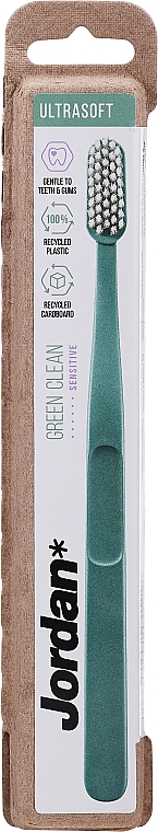 Zahnbürste ultra weich Green Clean grün - Jordan Green Clean Ultrasoft — Bild N1