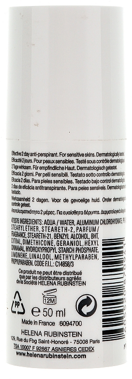 Deo Roll-on Antitranspirant für empfindliche Haut - Helena Rubinstein Nudit Anti-perspirant Roll-on Deodorant — Foto N2