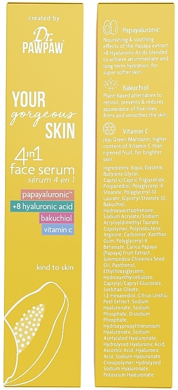 Gesichtsserum - Dr. PAWPAW Your Gorgeous Skin 4in1 Face Serum — Bild N3
