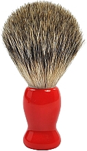 Rasierpinsel mit Dachshaar klein rot - Golddachs Shaving Brush Finest Badger Red Mini — Bild N1