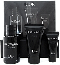 Dior Sauvage - Duftset (Eau de Parfum 60ml + Duschgel 50ml + After Shave Balsam 20ml)  — Bild N3