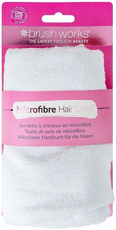 Mikrofaser Handtuch für die Haare - Brushworks Microfibre Hair Towel  — Bild N1