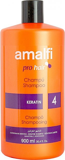 Regenerierendes Shampoo mit Keratin - Amalfi Keratin Shampoo — Bild N1