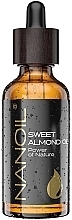 Düfte, Parfümerie und Kosmetik Mandelöl für Gesicht, Haar und Körper - Nanoil Body Face and Hair Sweet Almond Oil