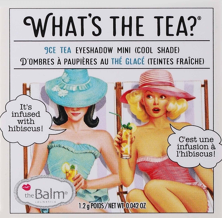 GESCHENK! Lidschatten - TheBalm Ice Tea Eyeshadow Mini — Bild N1