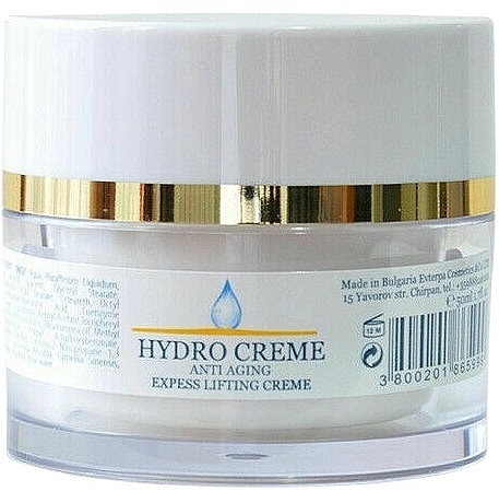 Feuchtigkeitsspendende Gesichtscreme - Evterpa Hydro Creme Anti-Aging Express Lifting Cream — Bild N1