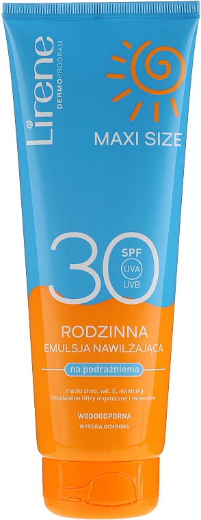 Feuchtigkeitsspendende Bräunungsemulsion für den Körper SPF 30 - Lirene Sun Care Moisturizing Emulsion SPF30 — Bild N1