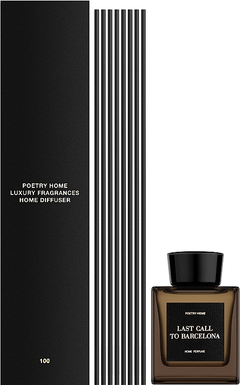 Poetry Home Last Call To Barcelona Black Square Collection - Aroma-Diffusor — Bild N2
