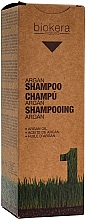 Shampoo mit Arganöl für trockenes und strapaziertes Haar - Salerm Biokera Argan Champoo — Bild N3
