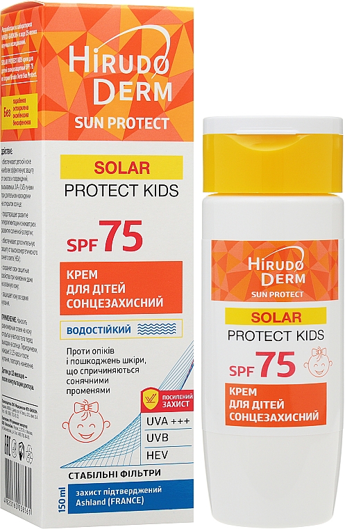 Sonnencreme für Kinder - Hirudo Derm Sun Protect SPF 75 — Bild N1